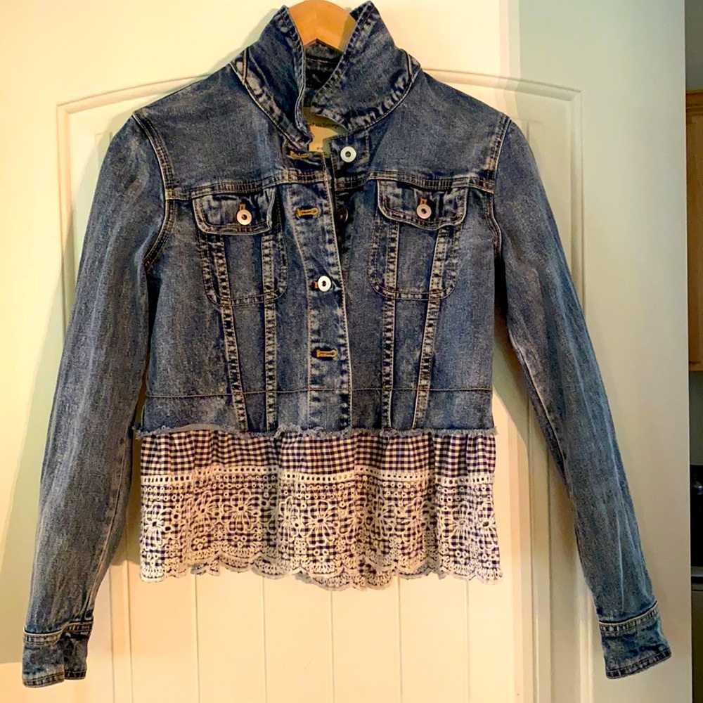 Anthropologie Jean jacket